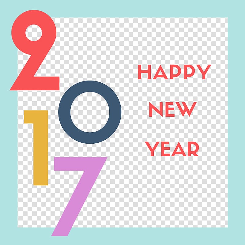 New Year\'s Eve New Year\'s Day Diwali Wish, New Year 2017 (11) transparent background PNG clipart