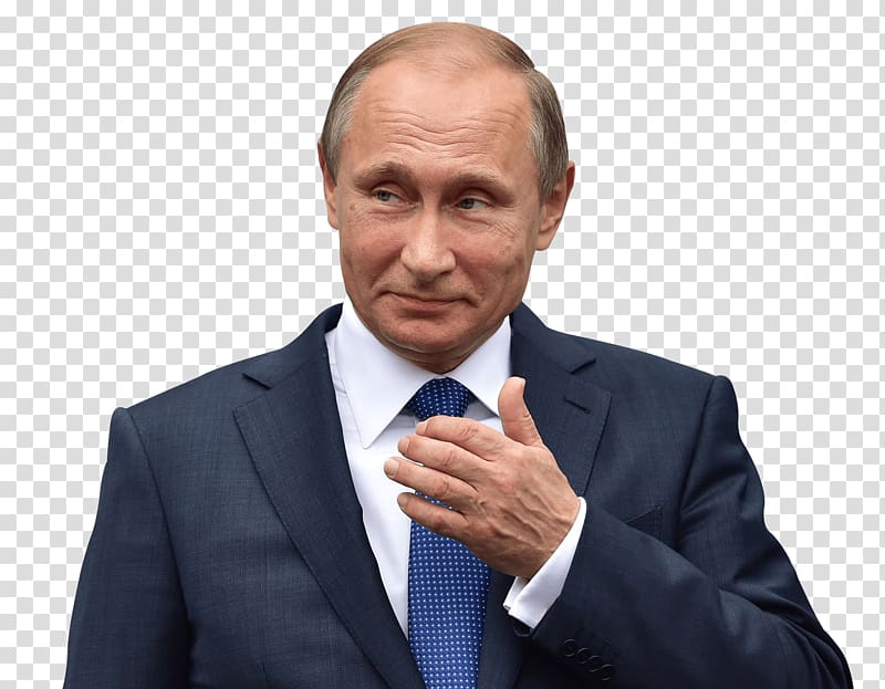 man wearing notched lapel suit jacket, Putin Sarcastic transparent background PNG clipart