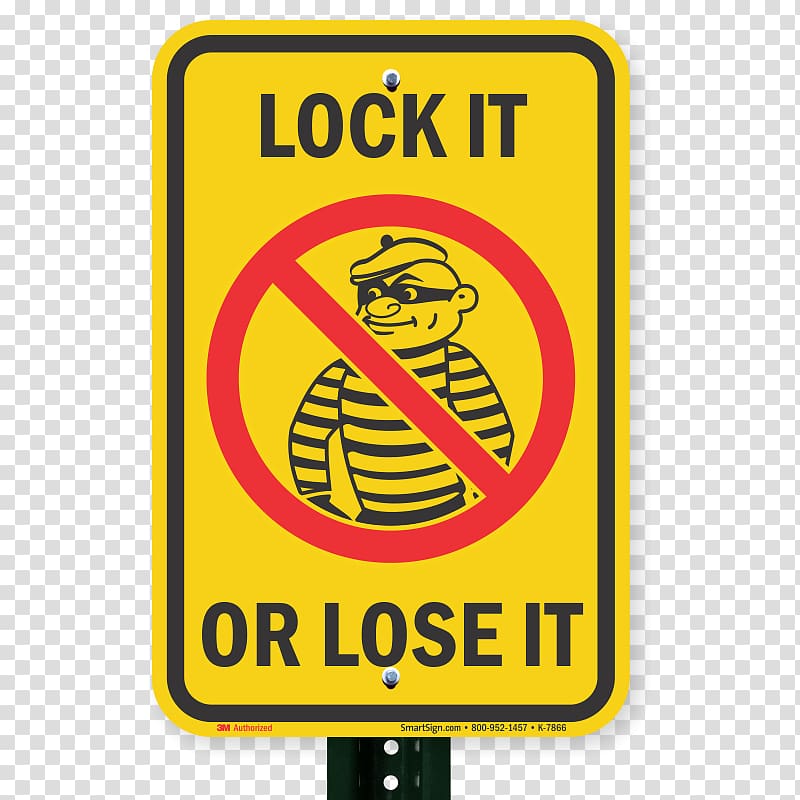 Burglary Car Theft Neighborhood watch Crime, lock it or lose it transparent background PNG clipart