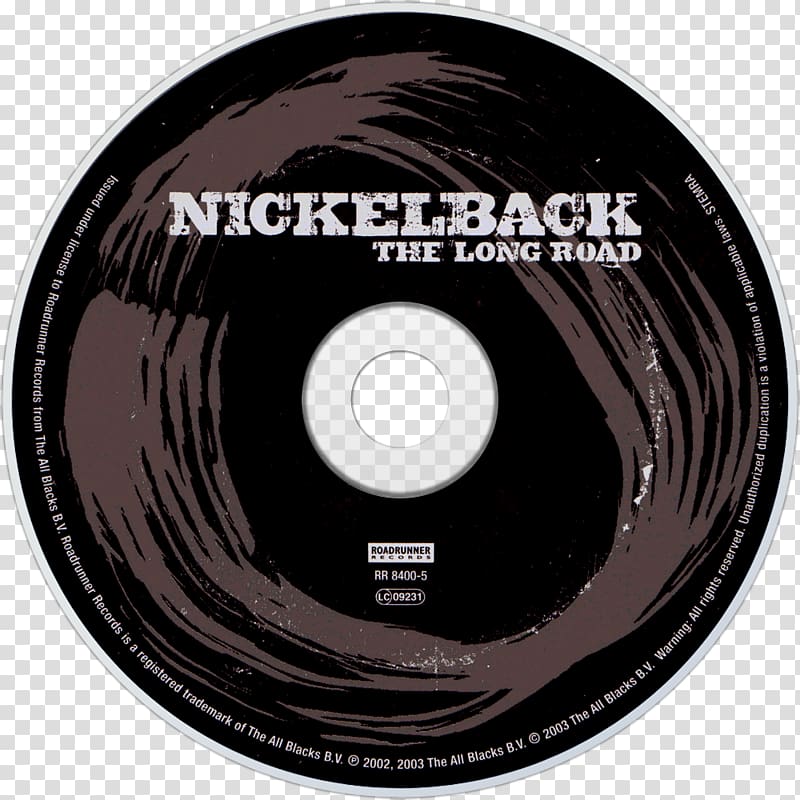 Compact disc The Long Road Nickelback Roadrunner Records Album, long road transparent background PNG clipart