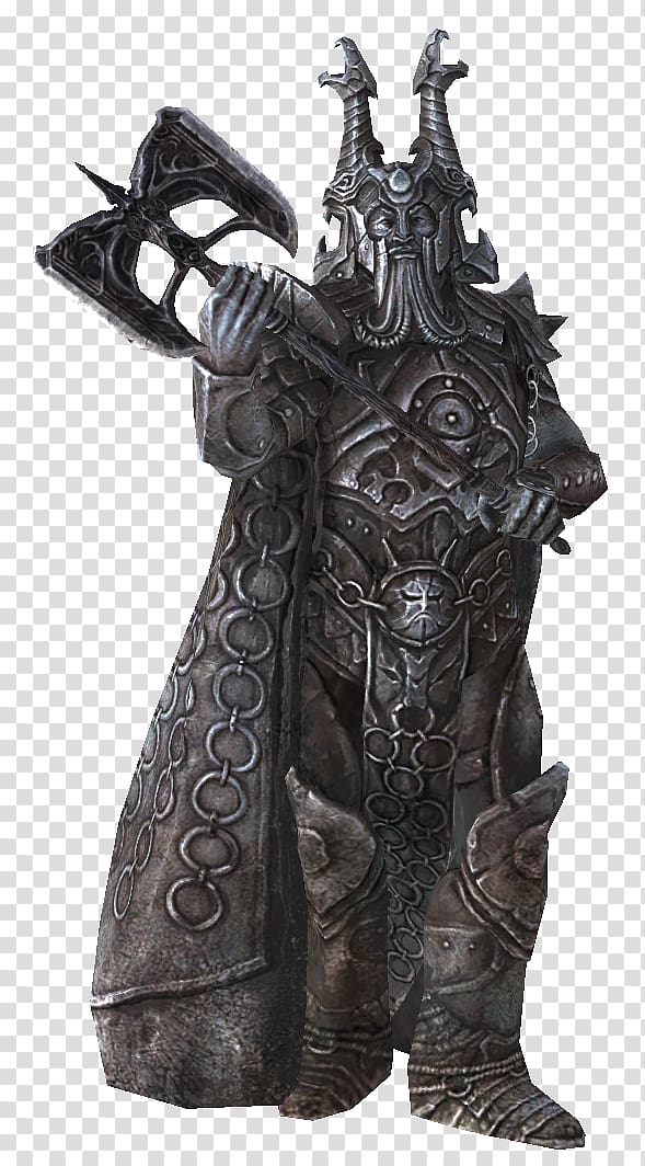 Statue Bronze sculpture The Elder Scrolls V: Skyrim – Dragonborn Bust Figurine, others transparent background PNG clipart
