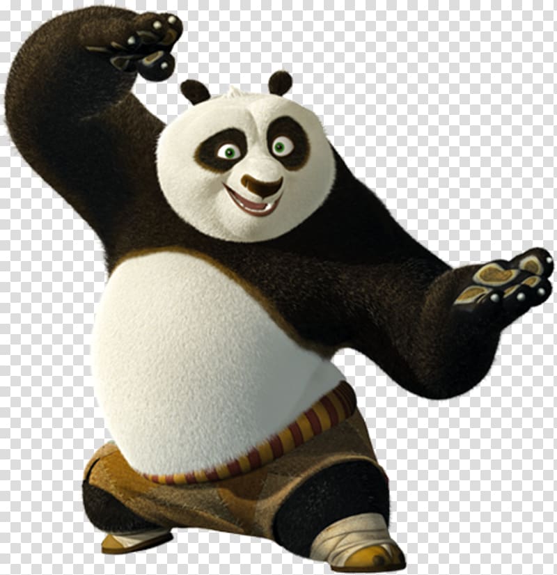 Po Master Shifu Giant panda Kung Fu Panda, panda transparent background PNG clipart