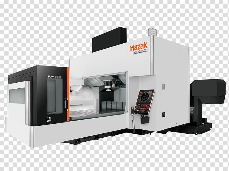 Machine tool Yamazaki Mazak Corporation Computer numerical control Industry, Milling Machine transparent background PNG clipart