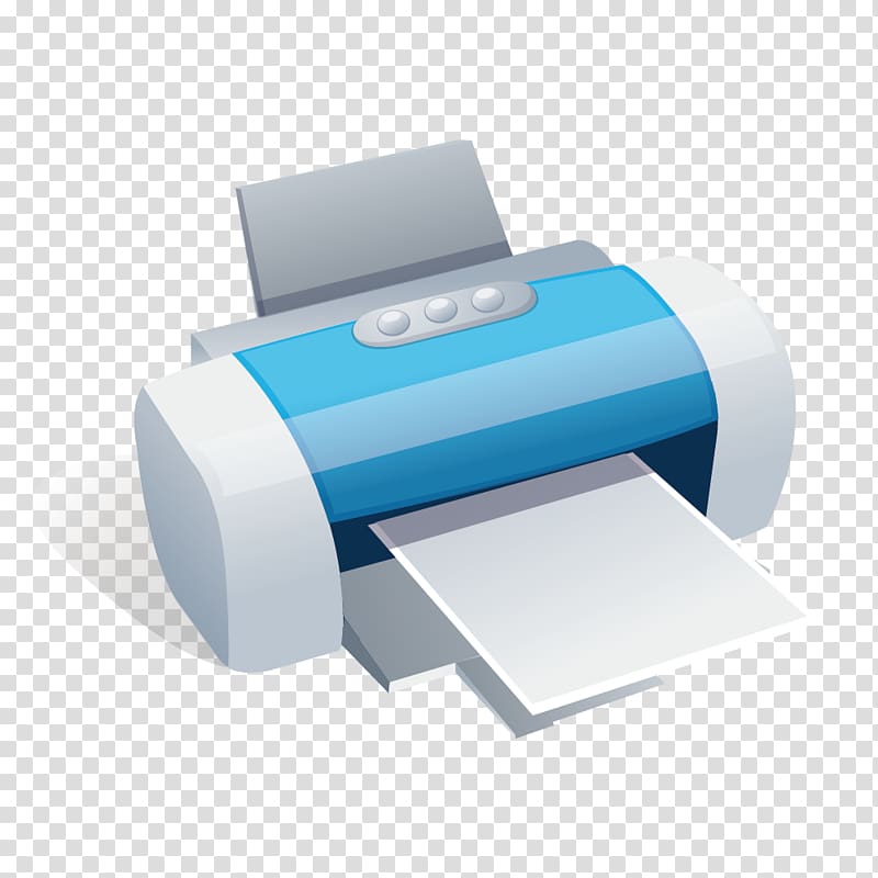 Printer Digital printing Icon, White printer material transparent background PNG clipart