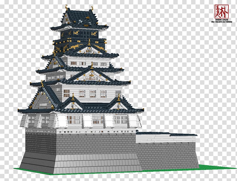 Osaka Castle LEGOLAND Discovery Center Osaka Keep, Lego Architecture transparent background PNG clipart