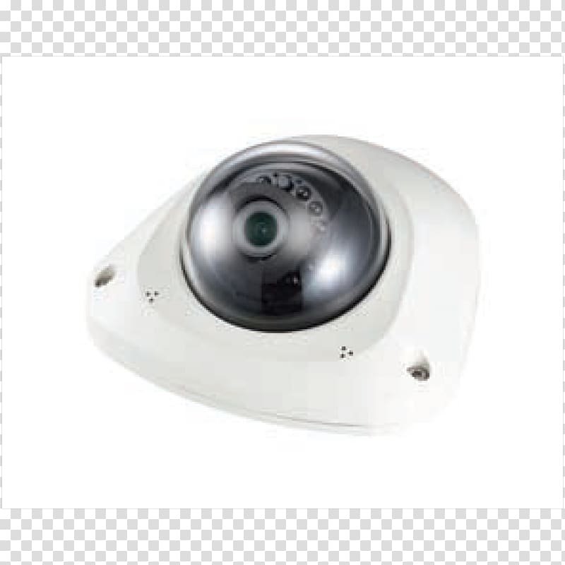 IP camera SNV-L6013RP Hanwha Techwin 1/2.9 Cmos Full Closed-circuit television 1080p, Camera transparent background PNG clipart