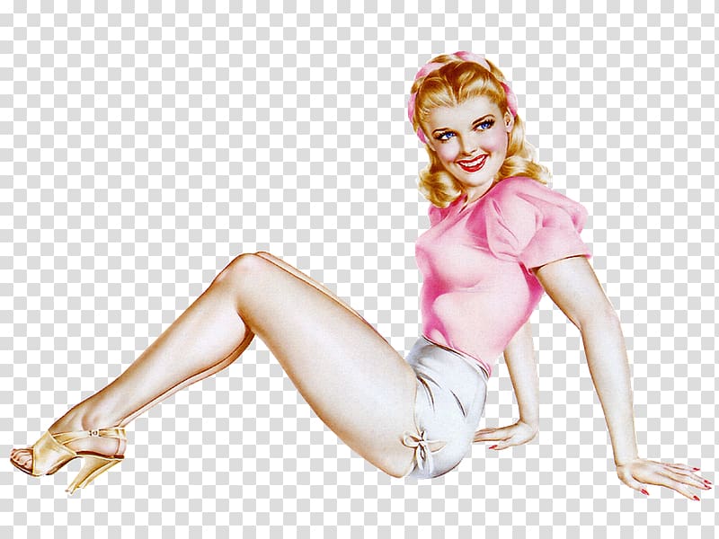 Pin-up girl Woman Female , woman transparent background PNG clipart