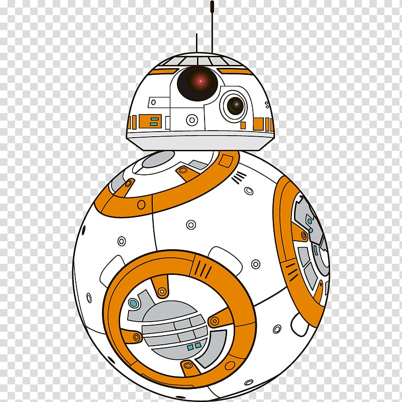 BB-8 R2-D2 Poe Dameron Star Wars, bb8 cartoon transparent background PNG clipart