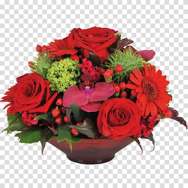 Flower bouquet Composition florale Valentine\'s Day Florist, Bouquets transparent background PNG clipart