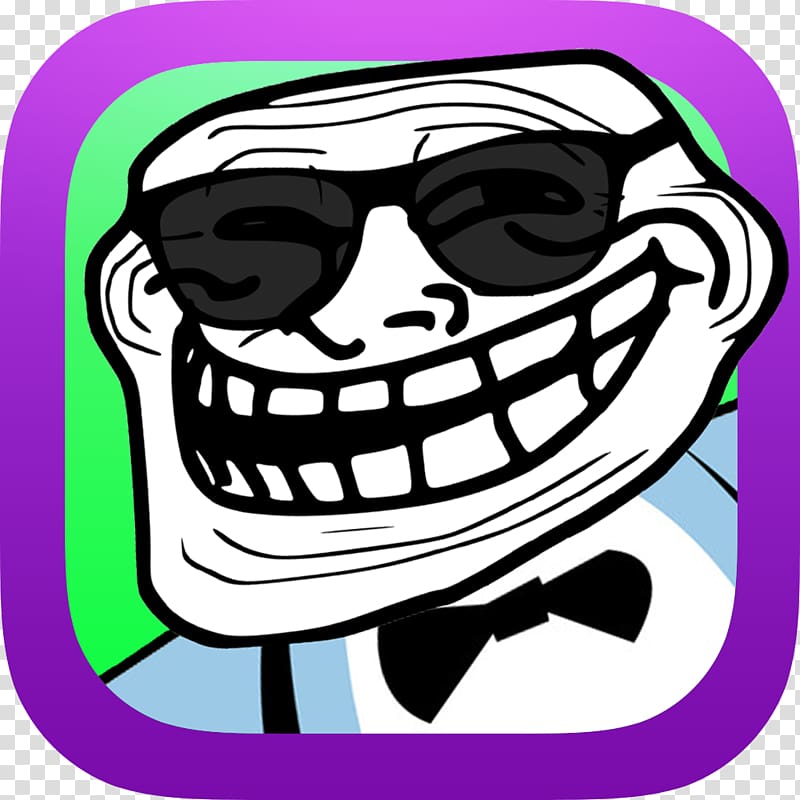 Internet troll Trollface Rage comic AgarZ Drawing, others transparent background PNG clipart