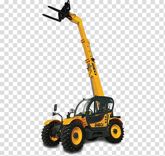 Telescopic handler DIECI S.r.l. Forklift Heavy Machinery Agriculture, Krasnoselsky District Saint Petersburg transparent background PNG clipart