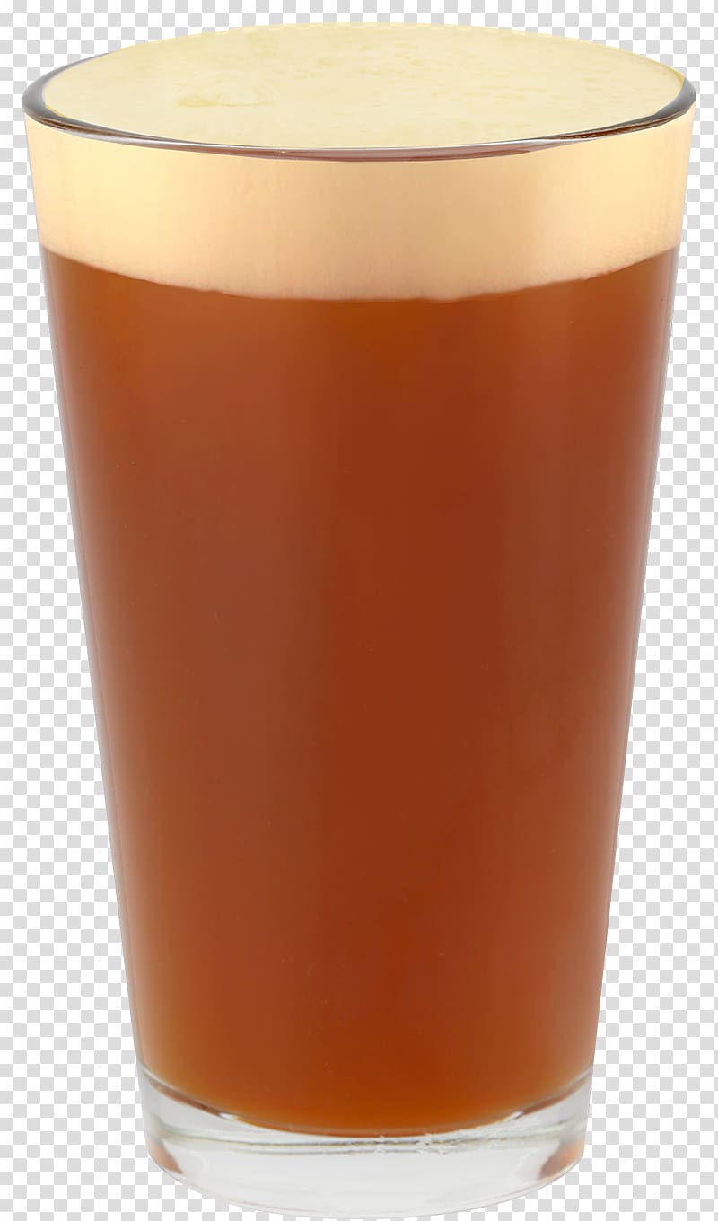 Beer Pint glass Orange drink Chocolate milk Ale, beer transparent background PNG clipart