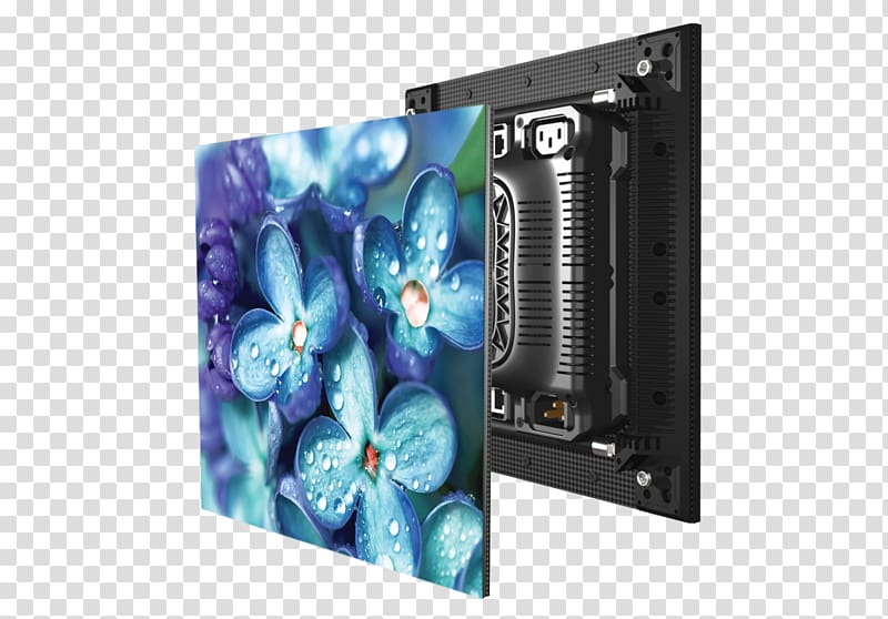 Video wall Planar Systems LED display Display device LED-backlit LCD, others transparent background PNG clipart