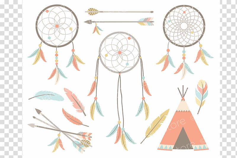 Dreamcatcher Tipi Indigenous peoples of the Americas , dreamcatcher transparent background PNG clipart