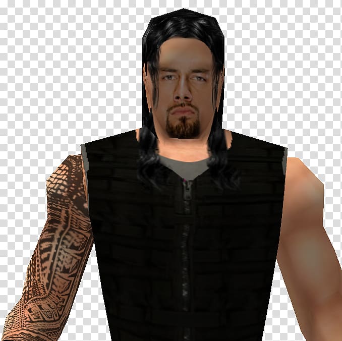 Roman Reigns WWE 2K15 PlayStation 3 Facial hair, roman reigns transparent background PNG clipart