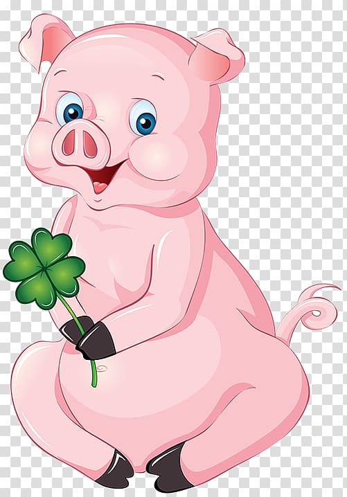 Domestic pig Drawing , pig transparent background PNG clipart