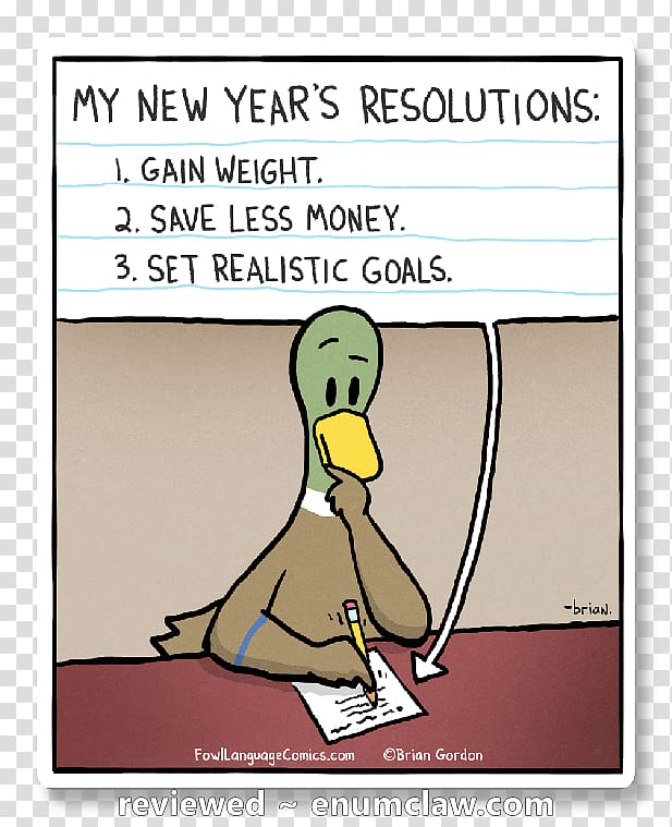 New Year's resolution Fowl Language: Welcome to Parenting New Year's Day Humour, december 2018 transparent background PNG clipart