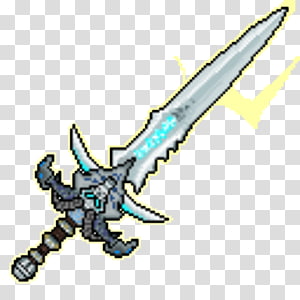 Minecraft Sword Weapon Terraria Video game, Minecraft transparent  background PNG clipart