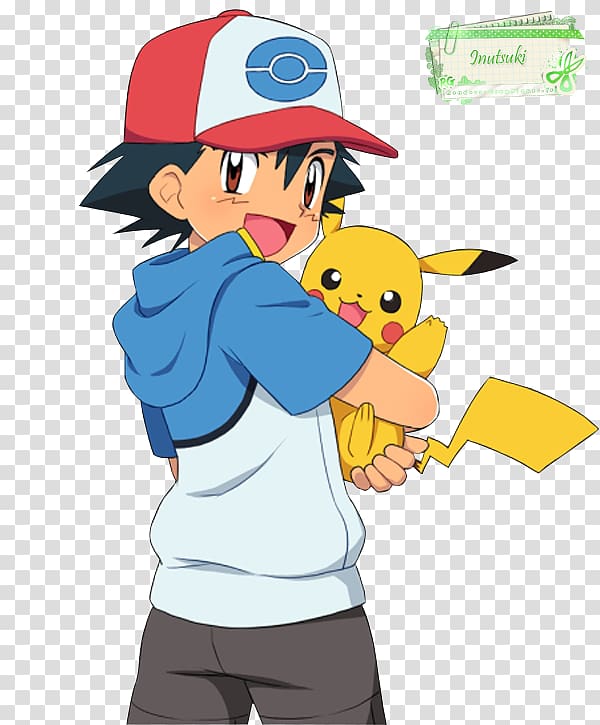Ash Ketchum Pikachu Pokémon Sun and Moon Pokémon X and Y, pikachu transparent background PNG clipart