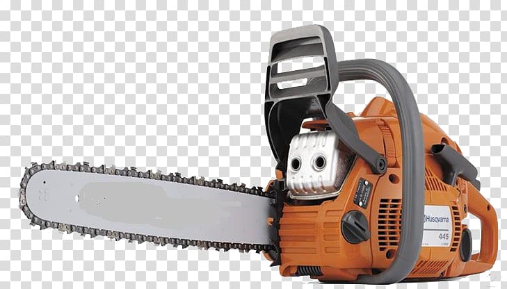 Chainsaw Husqvarna Group Saw chain, Logging Chainsaw transparent background PNG clipart