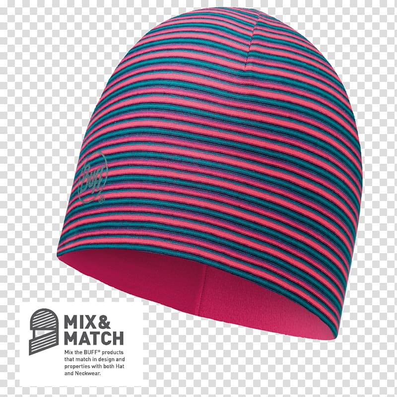 Buff Neck gaiter Clothing Hat Fashion, striped hat transparent background PNG clipart