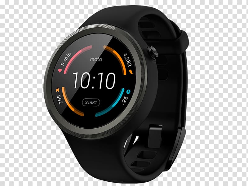 Smartwatch Moto 360 (2nd generation) Motorola Moto 360 Sport Motorola Mobility, watch transparent background PNG clipart