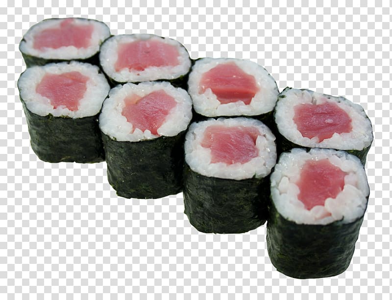 California roll Makizushi Sushi Japanese Cuisine Thunnus, sushi transparent background PNG clipart