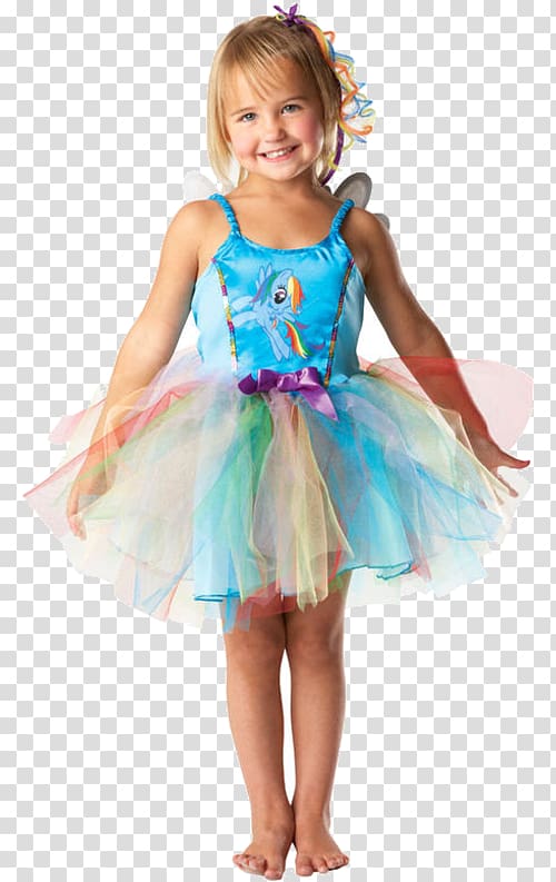 Rainbow Dash My Little Pony: Friendship Is Magic Twilight Sparkle Tutu, Rainbow child transparent background PNG clipart