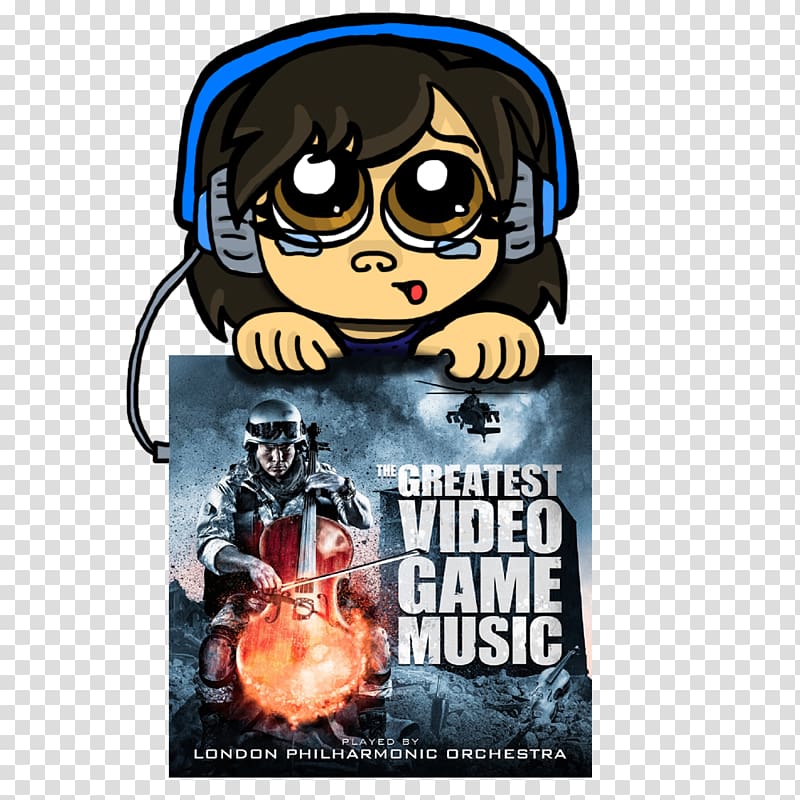 The Greatest Video Game Music Philharmonia Orchestra Album, album header transparent background PNG clipart