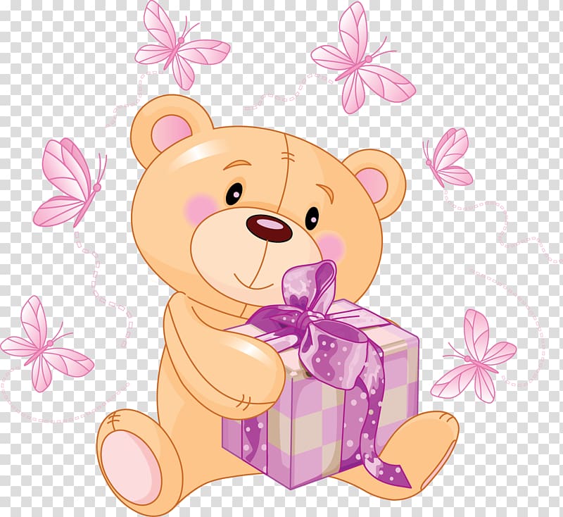 Teddy bear Toy, good morning transparent background PNG clipart