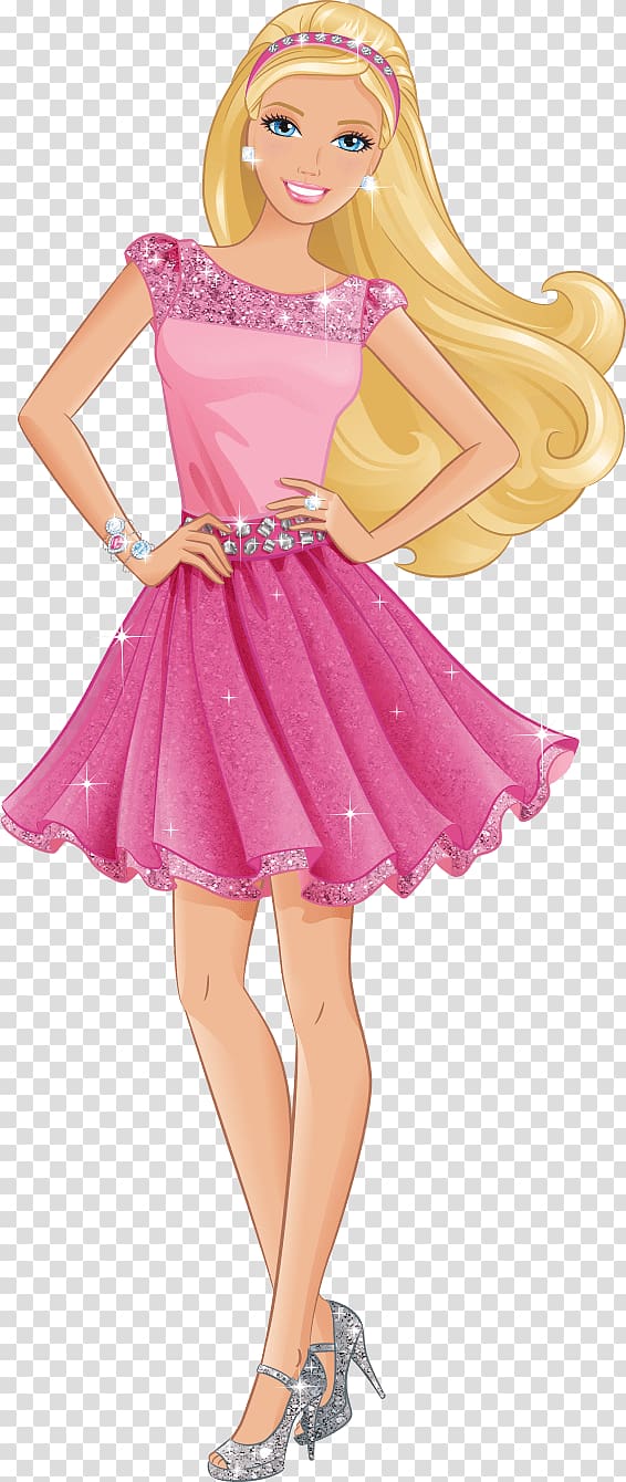 Barbie transparent background PNG clipart