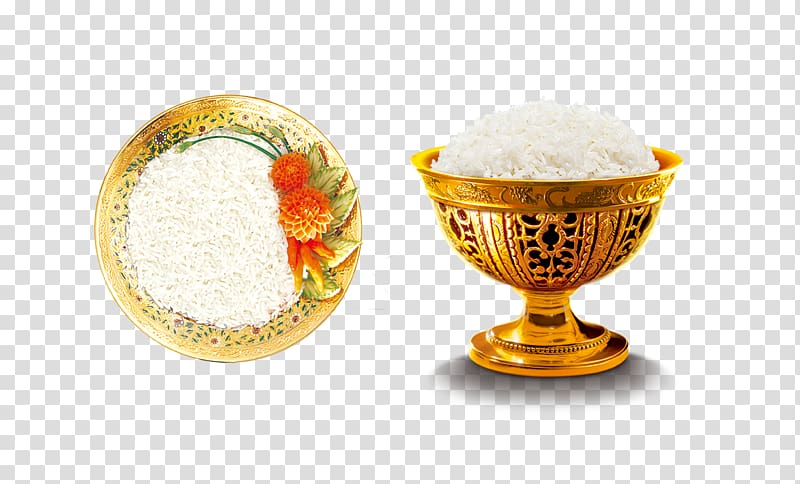 Yangzhou fried rice Thai cuisine Scrambled eggs, Rice transparent background PNG clipart