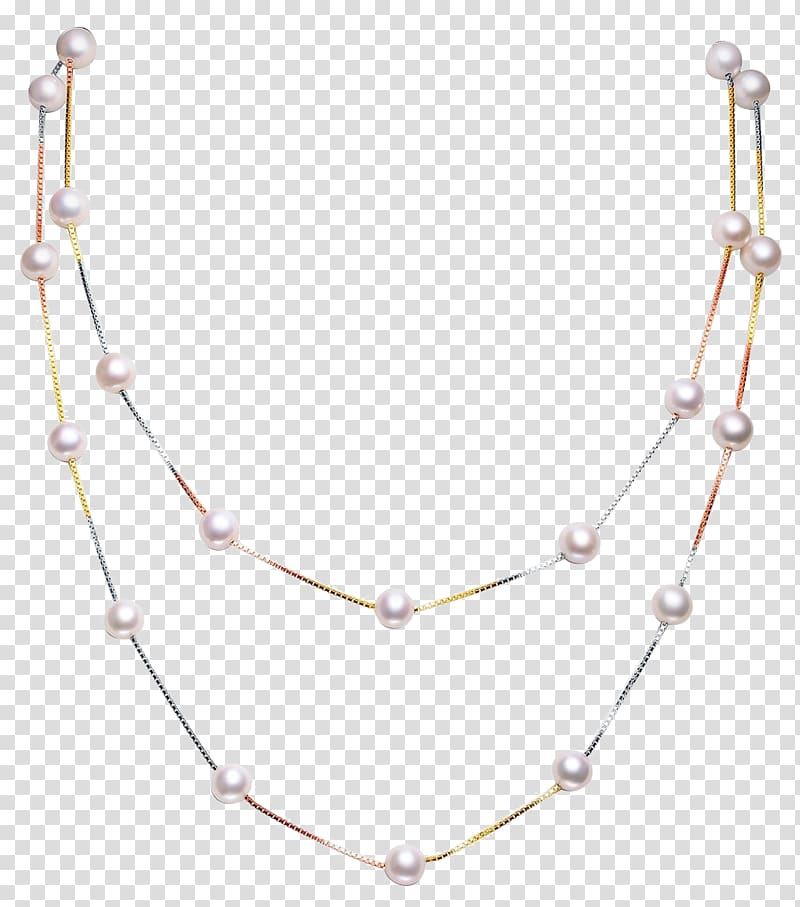 Pearl necklace Pearl necklace, Pearl necklace transparent background PNG clipart