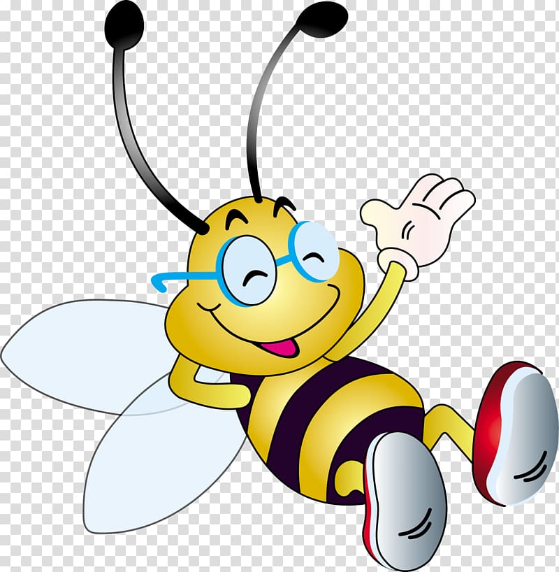 Honey bee Insect Worker bee , bee transparent background PNG clipart