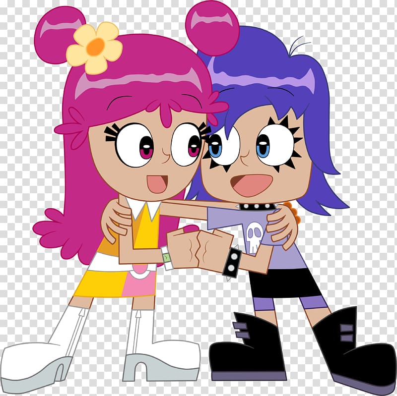 Hi Hi Puffy AmiYumi: The Genie and the Amp, others transparent background PNG clipart