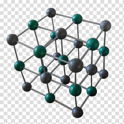 Chemistry Chemical formula Sodium chloride Structural formula Chemical structure, Metal molecular model transparent background PNG clipart