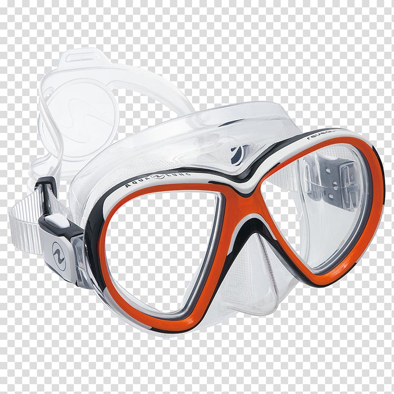 Aqua Lung/La Spirotechnique Aqua-Lung Scuba set Diving & Snorkeling Masks Scuba diving, mask transparent background PNG clipart