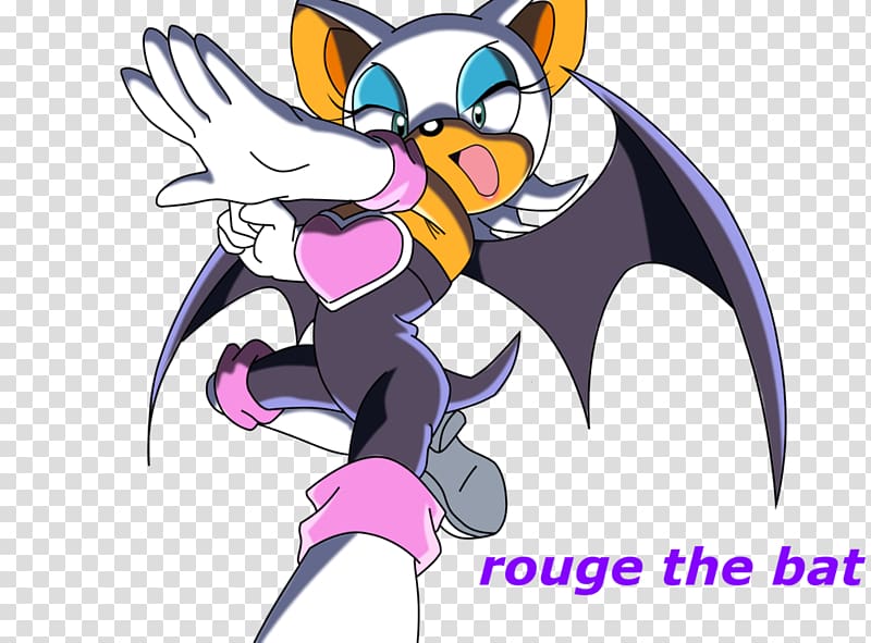 Cat Rouge the Bat Sonic Heroes the Crocodile, rouge the bat transparent background PNG clipart