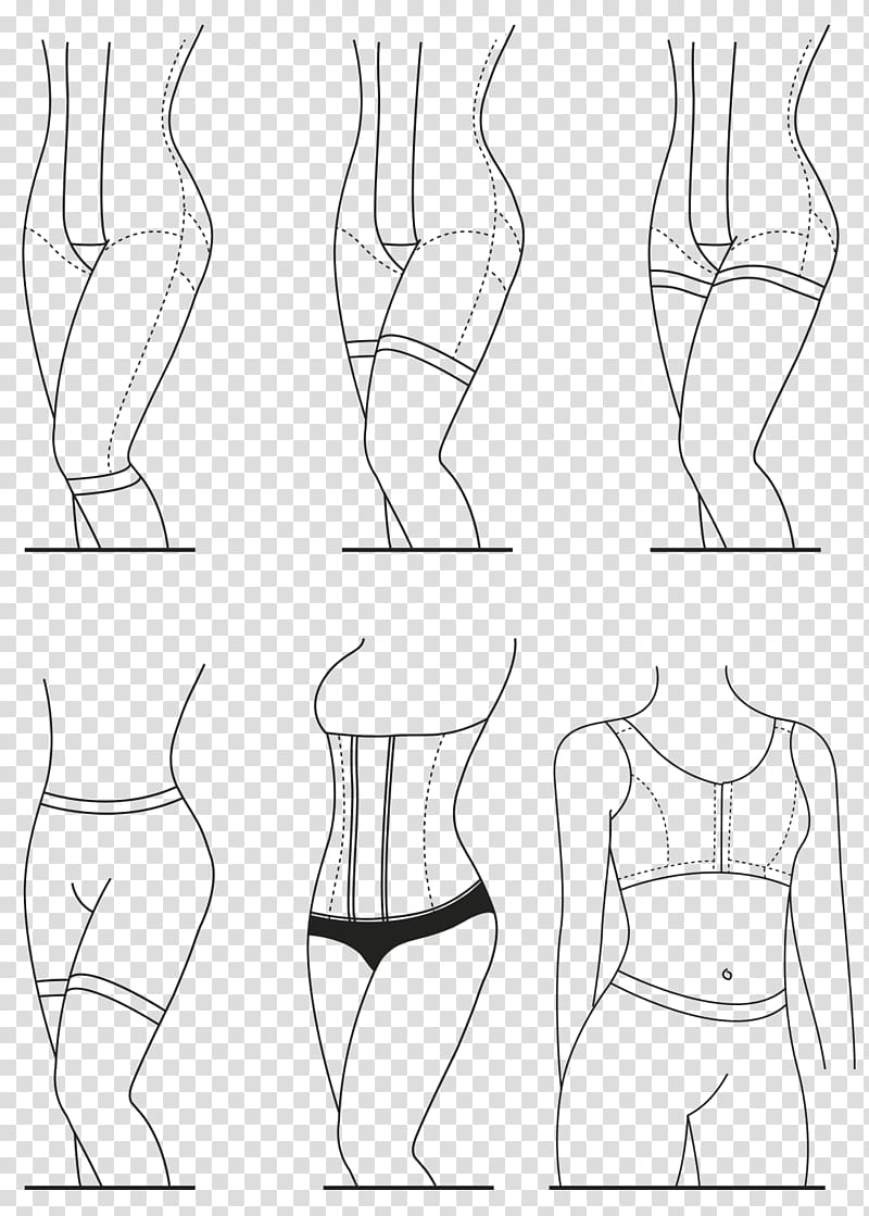 Finger Human leg Hip Thorax Sketch, girdle transparent background PNG clipart