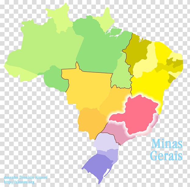 Map Brazilian Labour Party Tuberculosis, Minas Gerais transparent background PNG clipart
