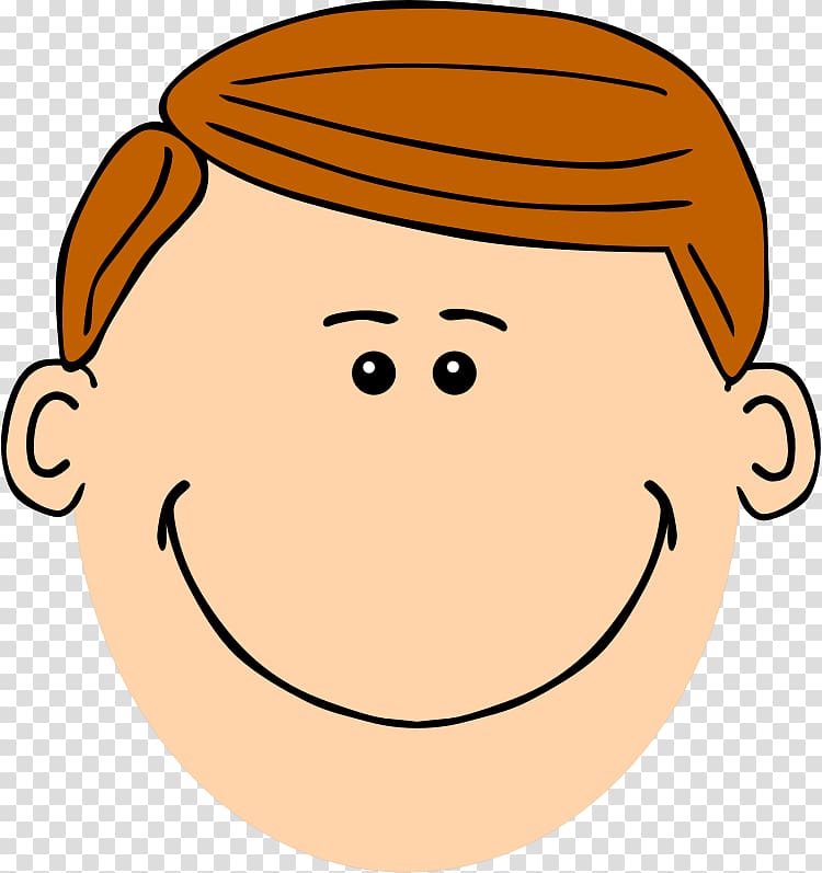 Father Face Cartoon , ginger transparent background PNG clipart