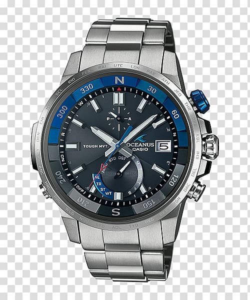 Casio Oceanus Watch G-Shock Casio Wave Ceptor, oceanus casio transparent background PNG clipart