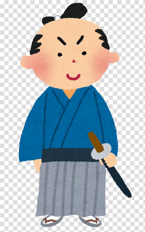 Japan Samurai Edo period Person, japan transparent background PNG clipart