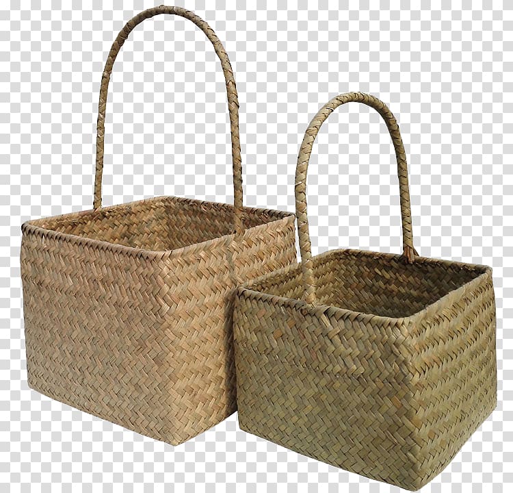 Basket Bamboo Bamboe, Wood products bamboo basket transparent background PNG clipart
