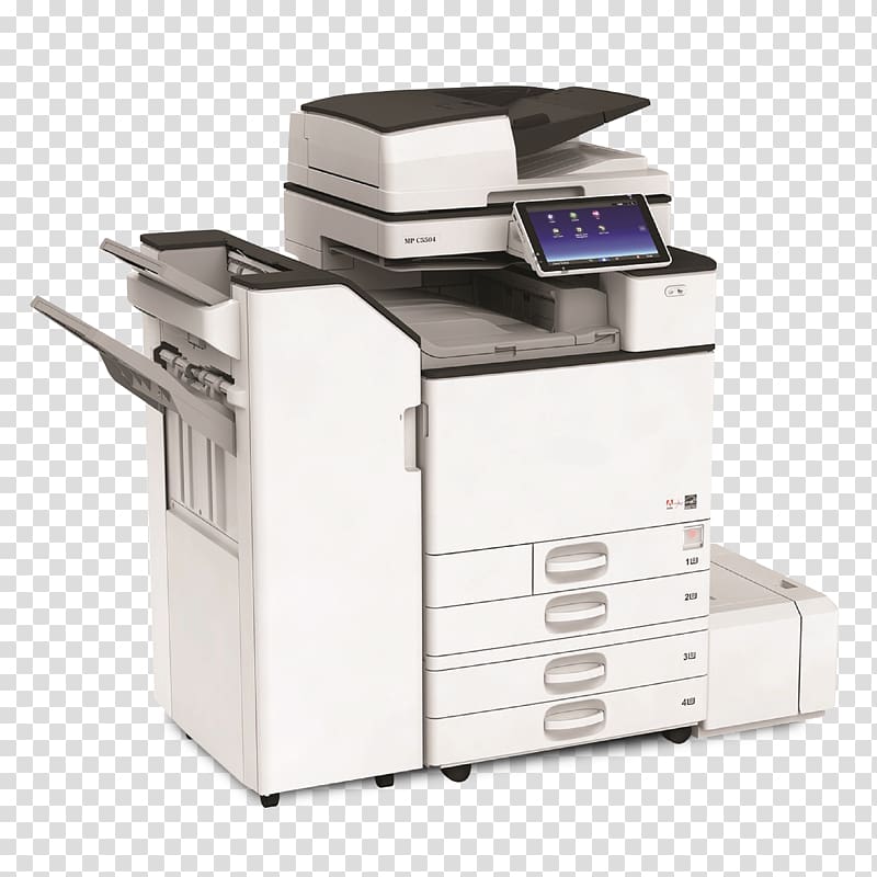 Ricoh Multi-function printer copier scanner, others transparent background PNG clipart