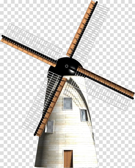 Windmill, design transparent background PNG clipart