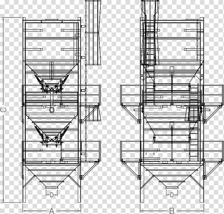 Truck scale Measuring Scales Architecture Technical drawing Weight, design transparent background PNG clipart