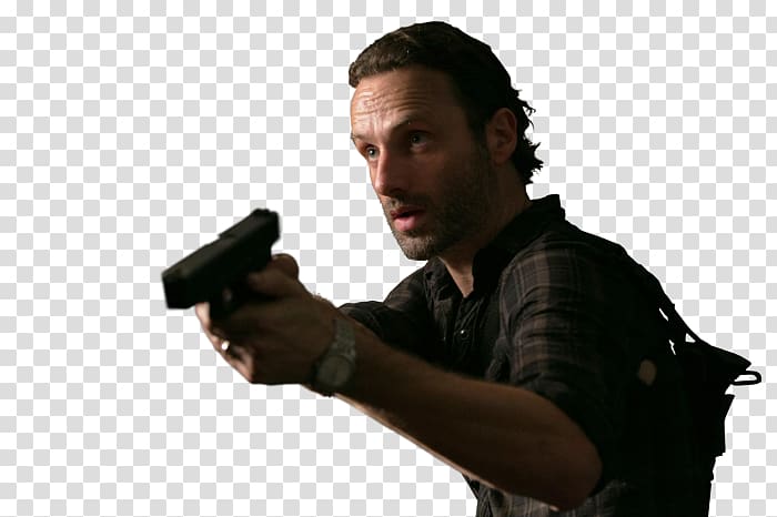 Andrew Lincoln Rick Grimes The Walking Dead Negan Daryl Dixon, rick grimes transparent background PNG clipart