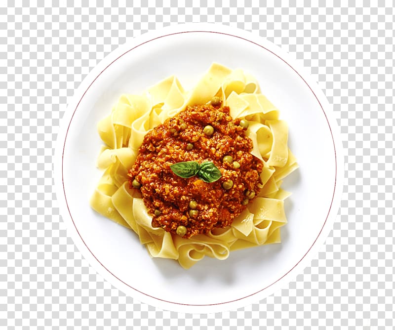 Taglierini Bolognese sauce Pasta Italian cuisine Spaghetti, spagetti pasta transparent background PNG clipart