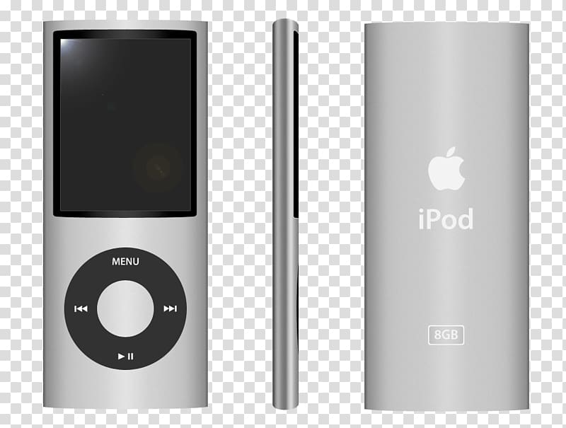 iPod Shuffle iPod touch iPad 4 iPod nano Apple, Ipod transparent background PNG clipart